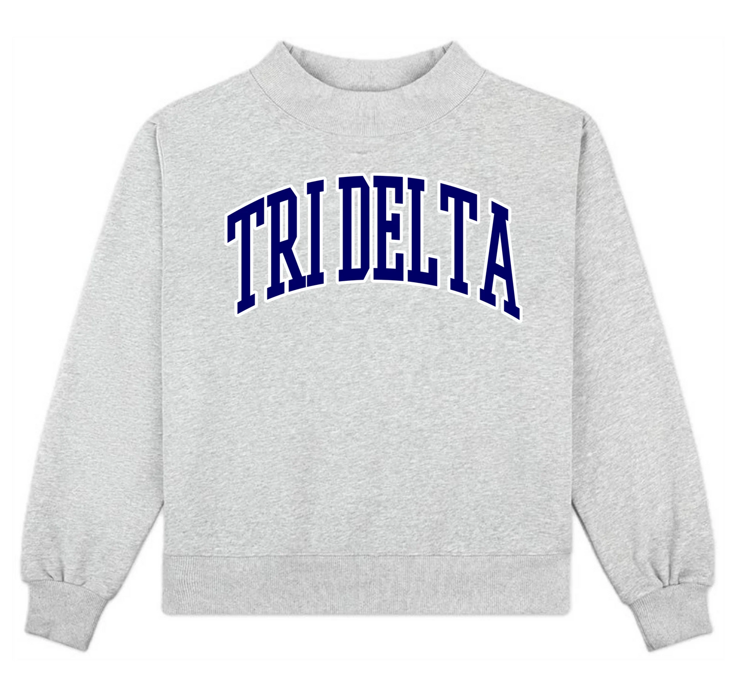 Sorority Mock Neck Sweatshirt