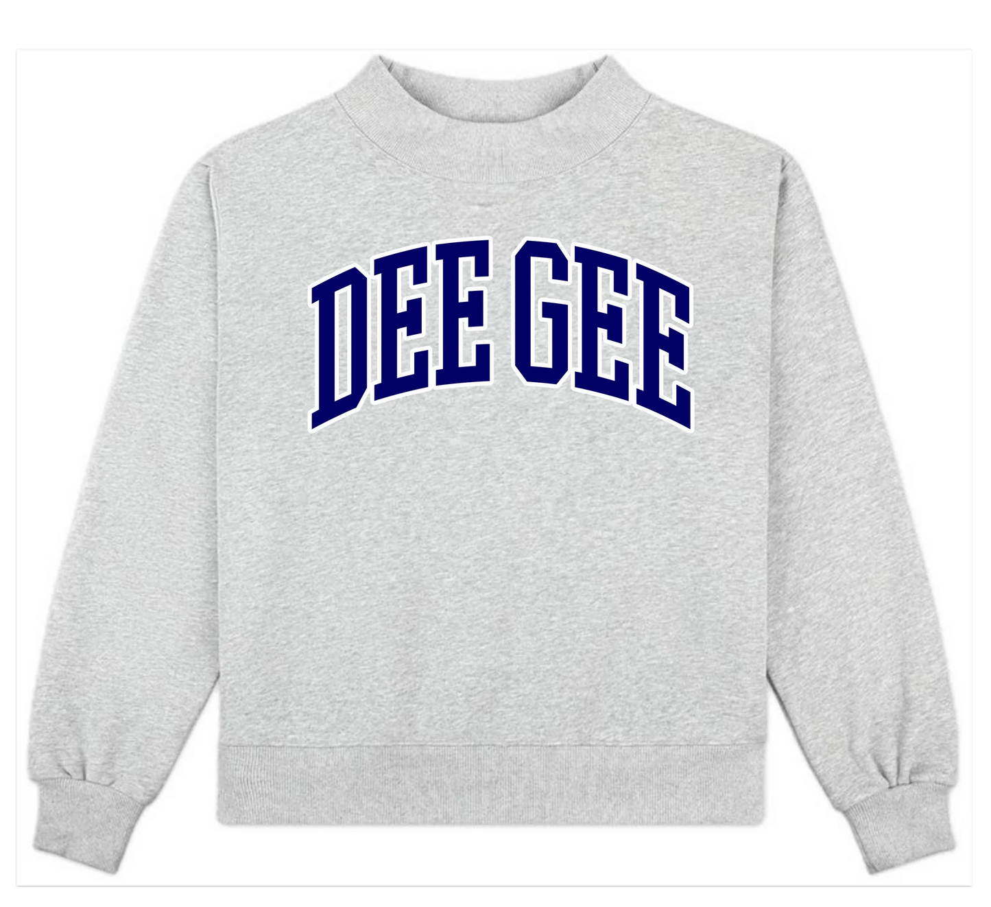 Sorority Mock Neck Sweatshirt