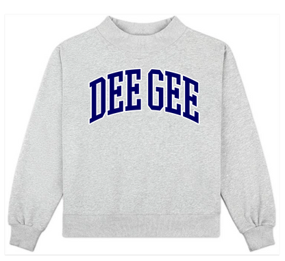 Sorority Mock Neck Sweatshirt