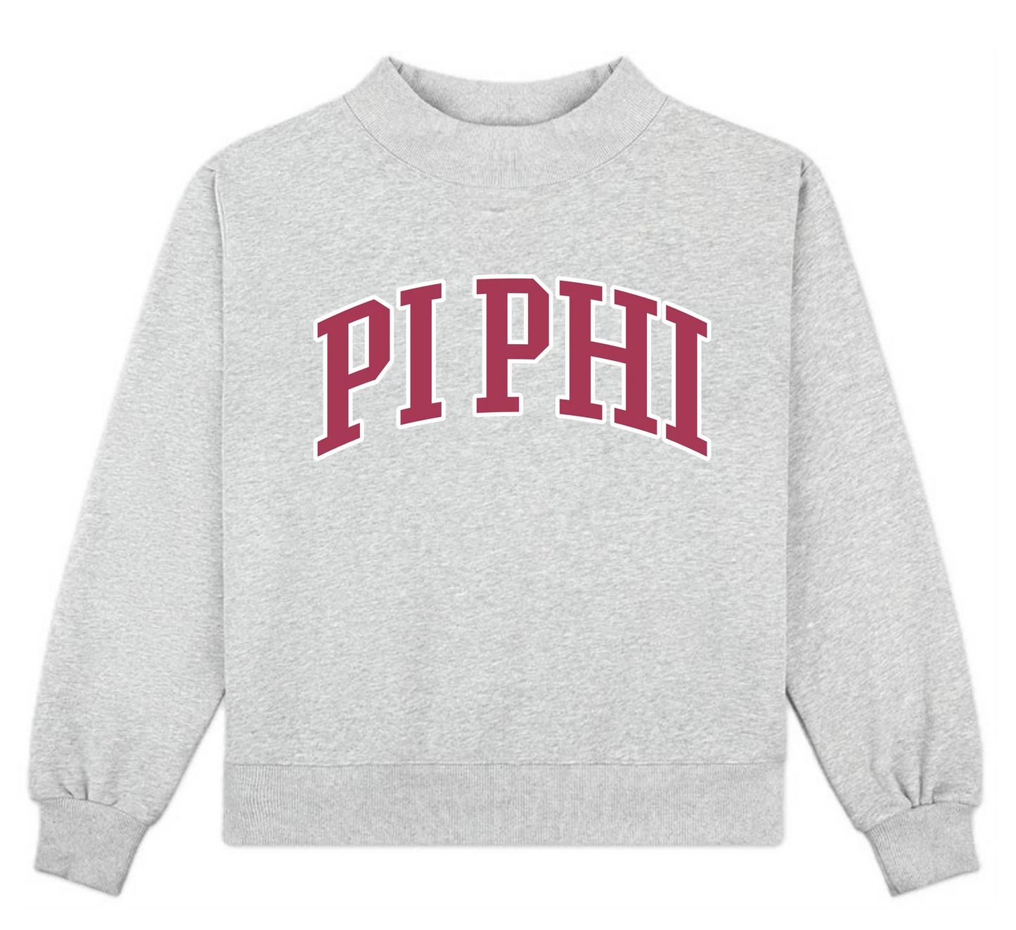 Sorority Mock Neck Sweatshirt