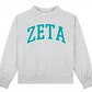 Sorority Mock Neck Sweatshirt