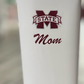 MSU Mom Tumbler (White)