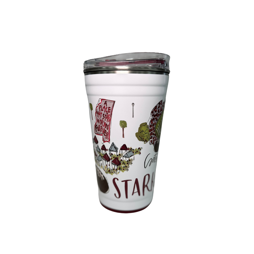 Saturdays in Starkville Insulated 24 oz. Party Cup