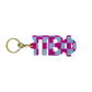 Sorority Acrylic Checkered Keychain