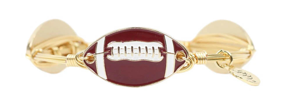 Football Bangle Bracelet