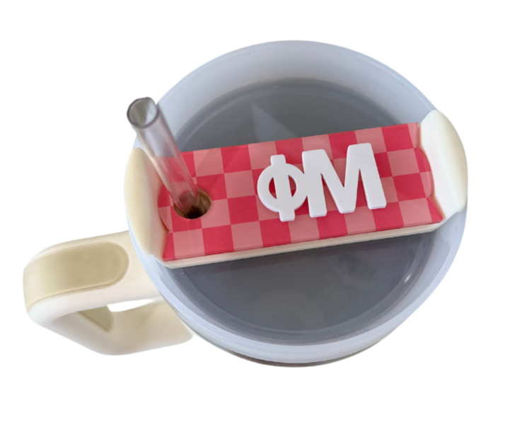 Sorority Tumbler Lid Tag