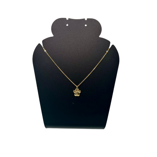 Pawprint Pendant Necklace