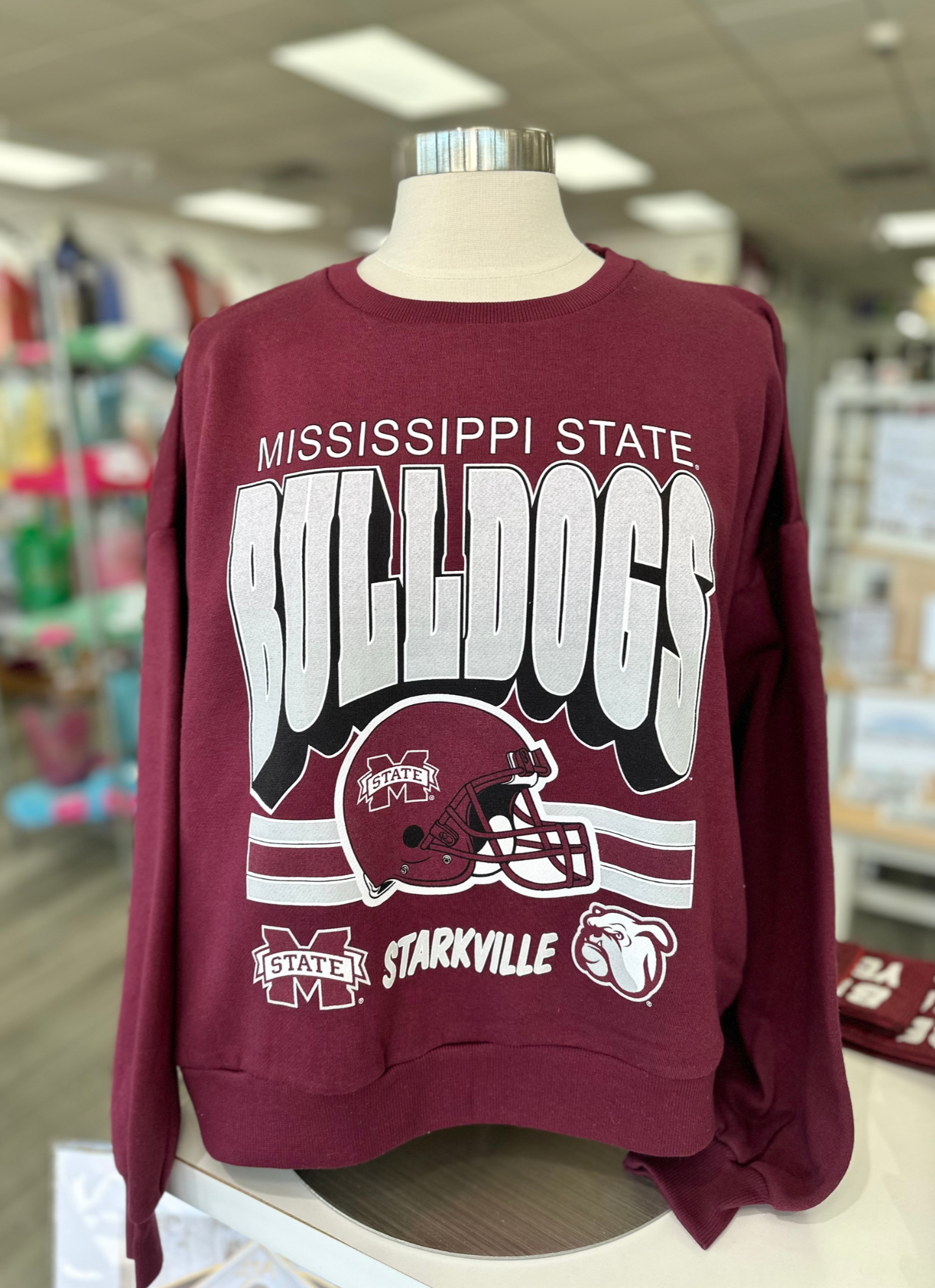 MSU "Sheffield" Midi Sweatshirt