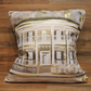 Sorority Gold Foil House Pillow