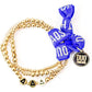 Gold Sorority Bracelet Stack