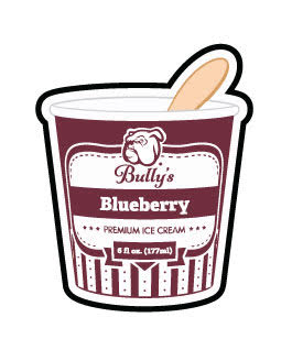 Bully's Premium Ice Cream Stickers