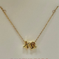 Sorority Bubble Letter Necklace