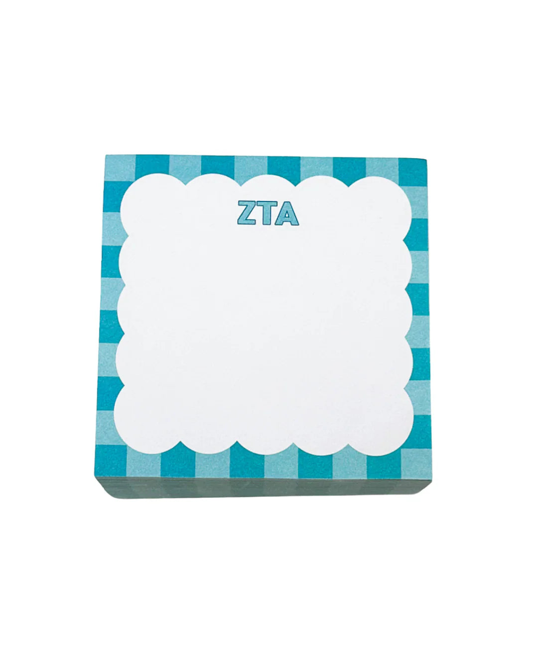 Sorority Scalloped Note Cube