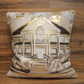 Sorority Gold Foil House Pillow