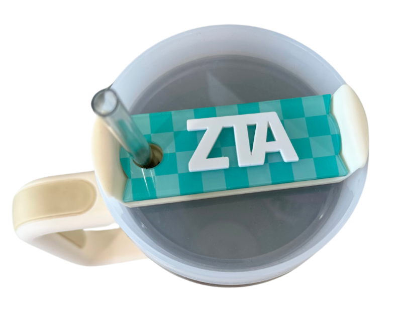 Sorority Tumbler Lid Tag