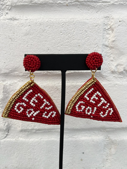 Let's Go Pennant Earrings