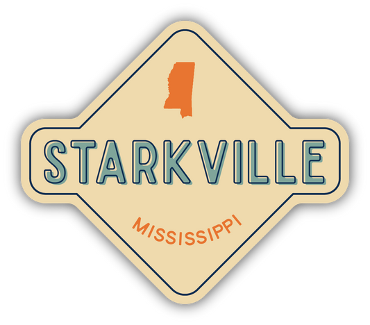 Starkville Label Decal
