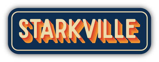 Starkville Stacked Decal