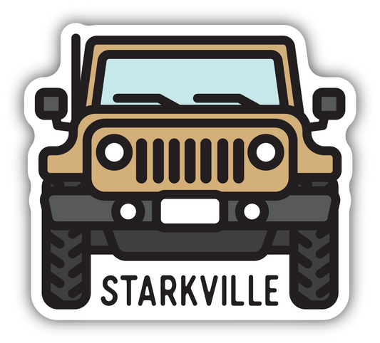 Starkville Jeep Decal