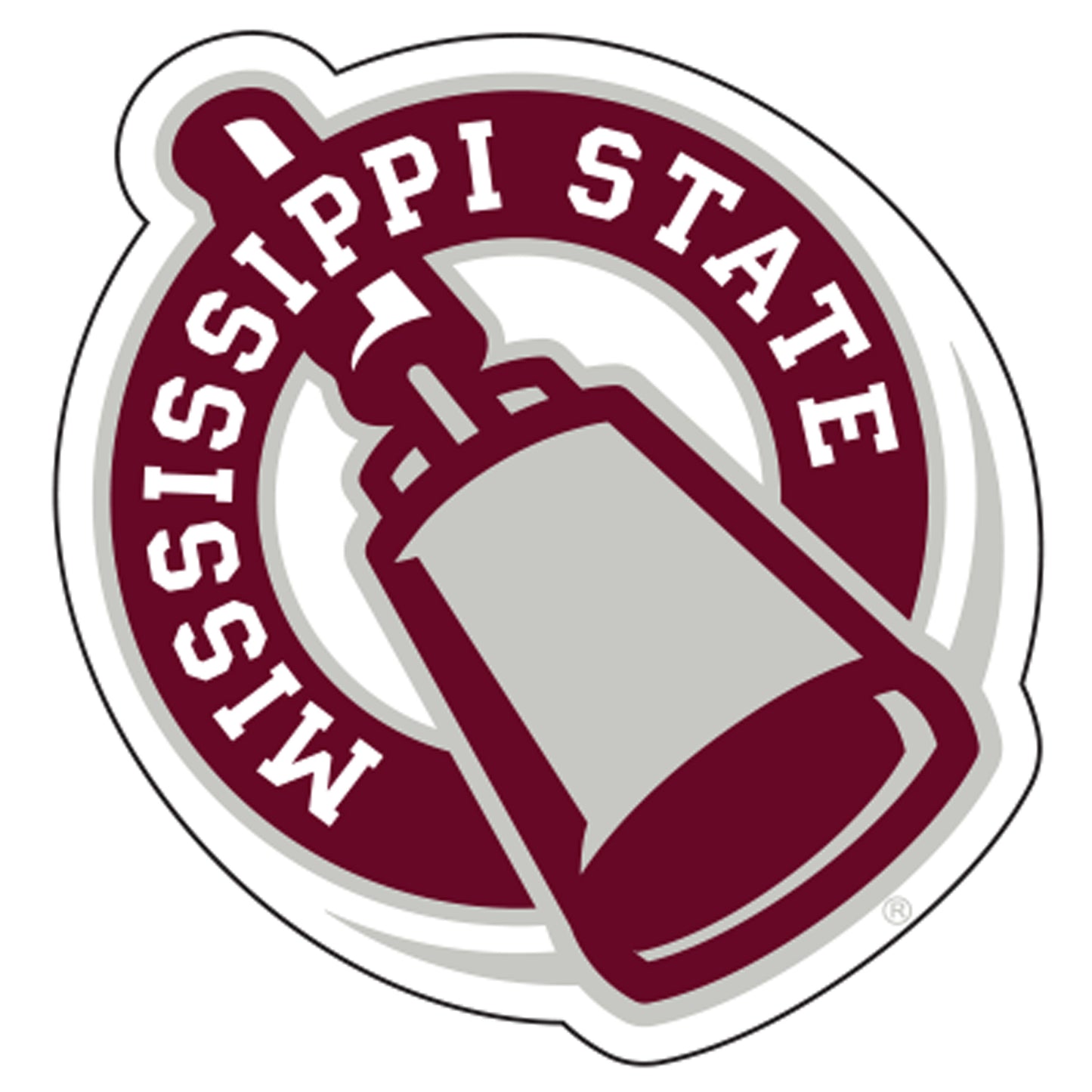 MSU Cowbell 4" Decal