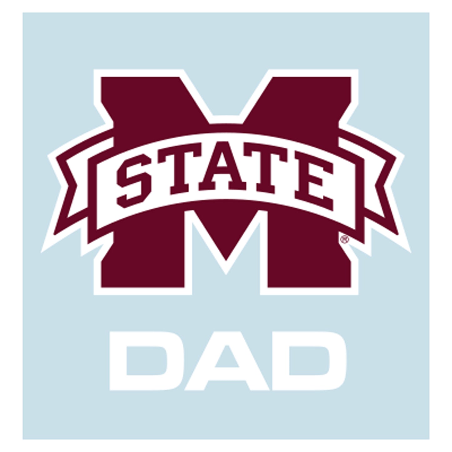 MSU Dad 5" Decal