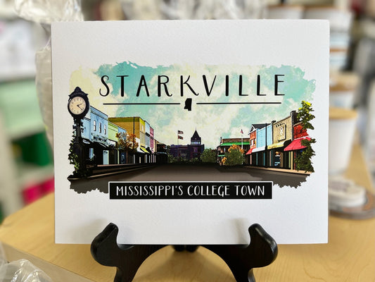 Downtown Starkville 8x10 Print