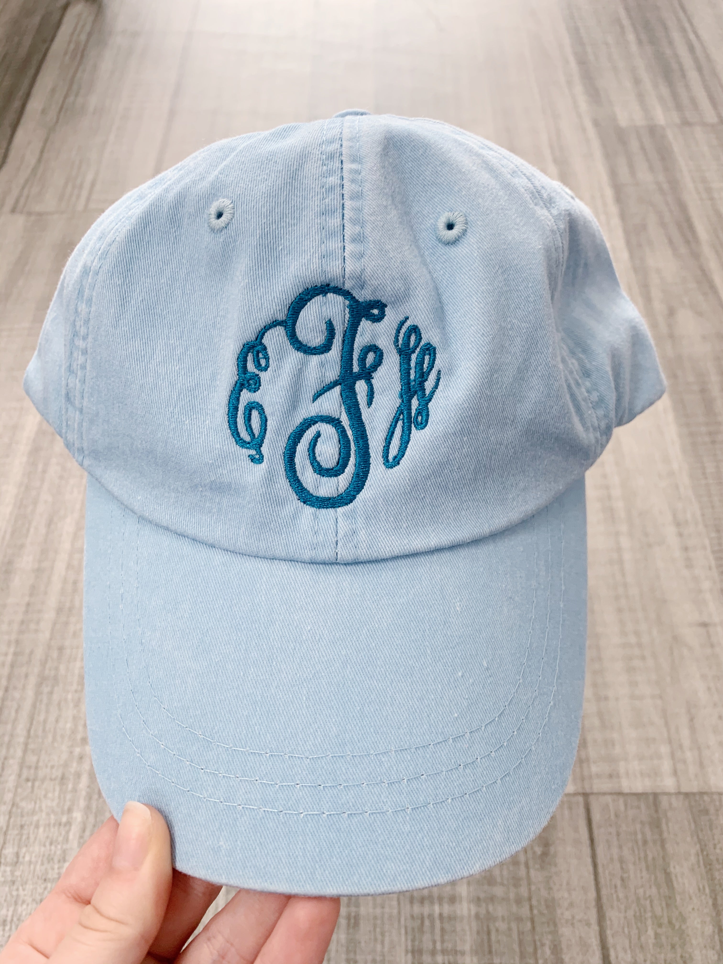 Custom Monogrammed Cap – University Screenprint Inc