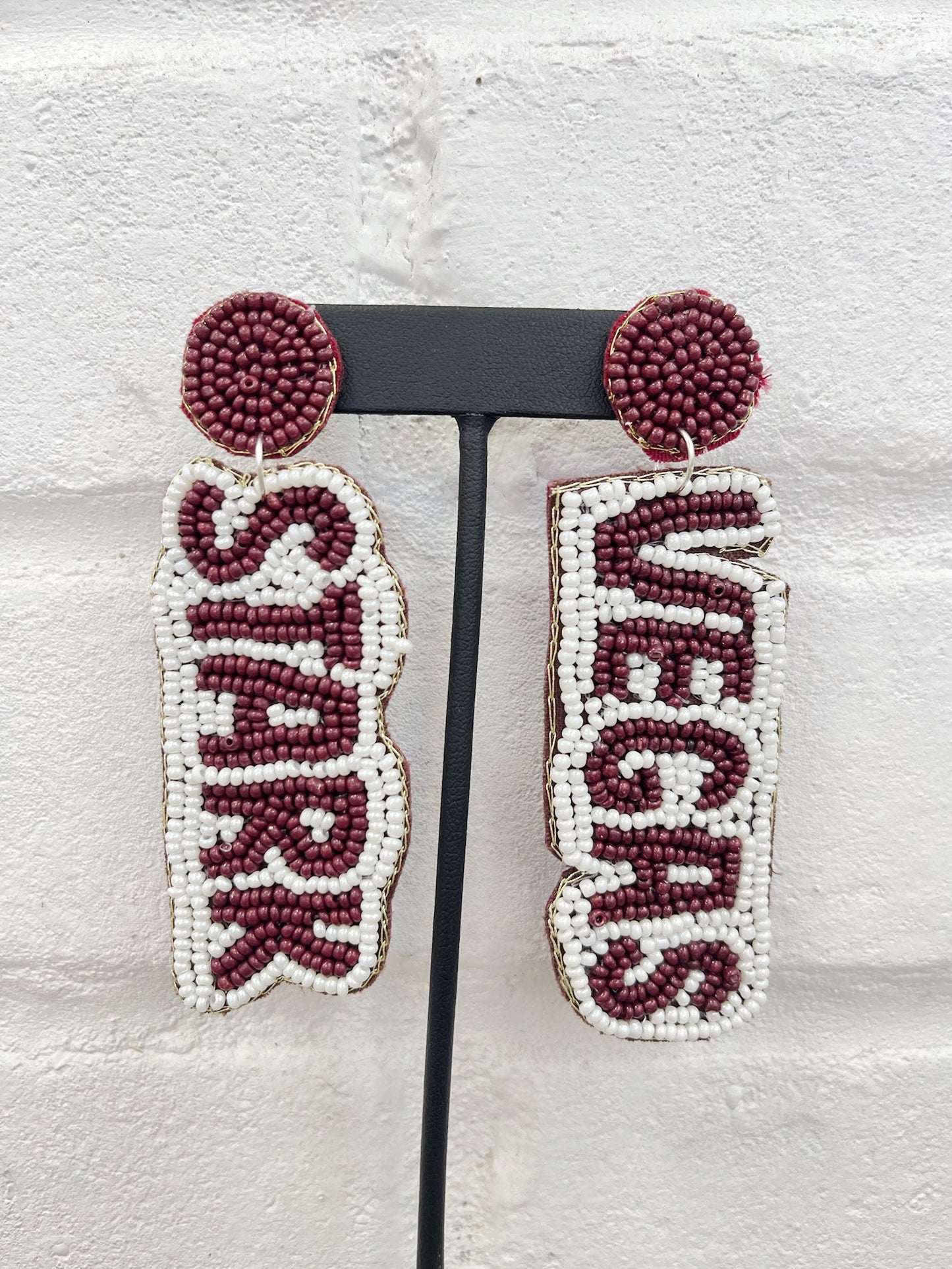 Beaded Starkvegas Earrings
