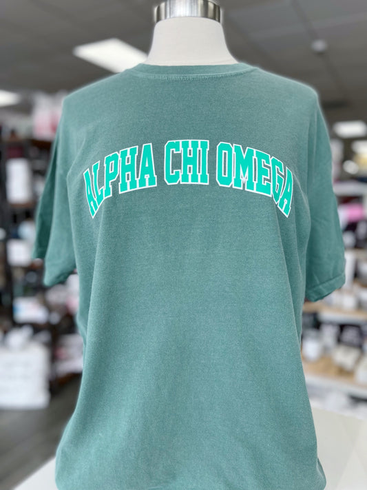 Alpha Chi Arched Tee