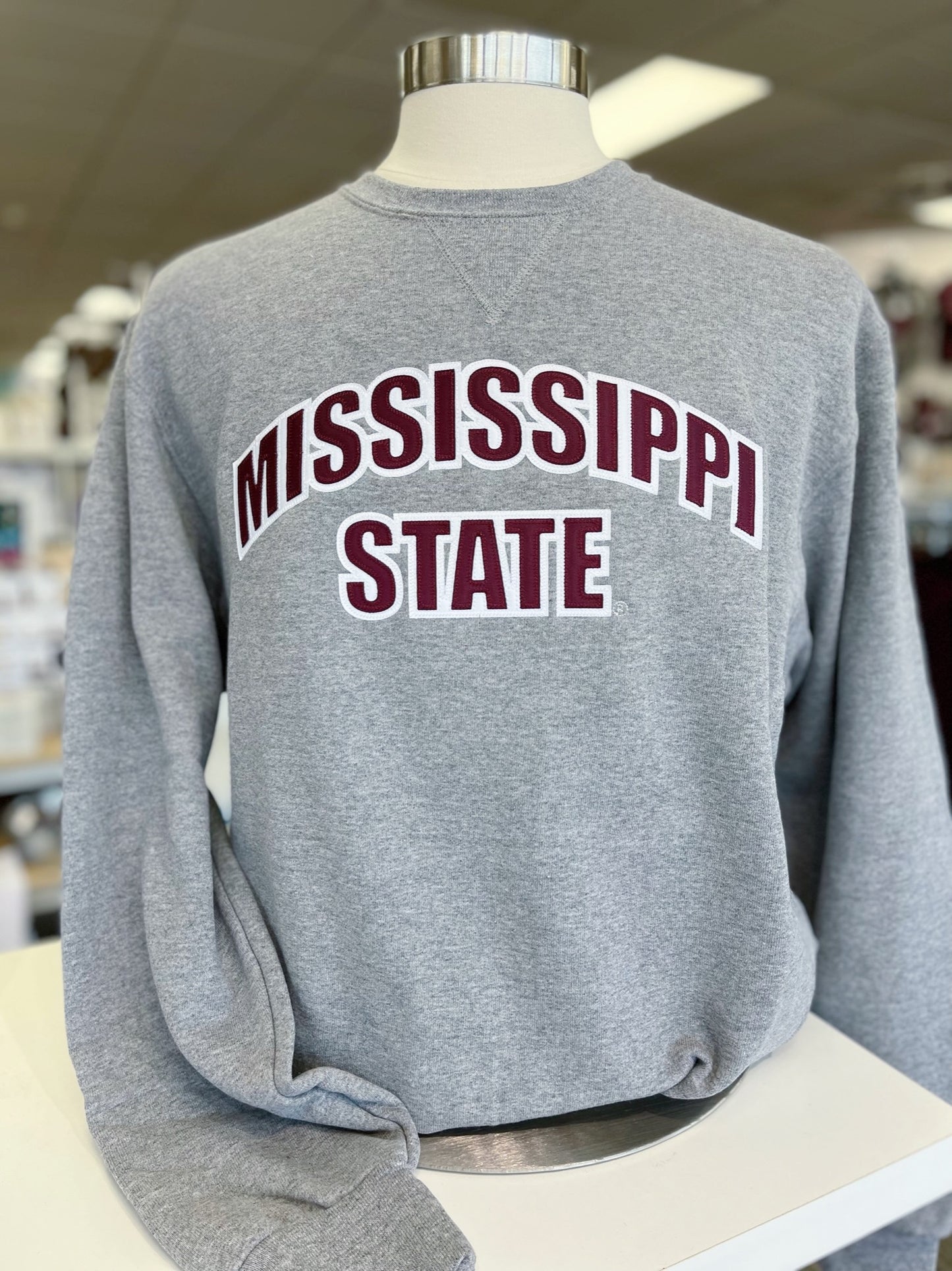 Classic Grey MSU Sweatshirt