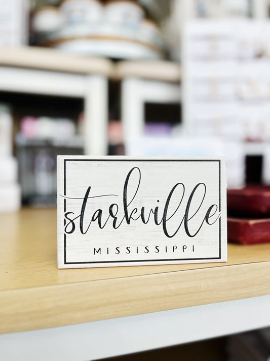 Small Starkville MS Block