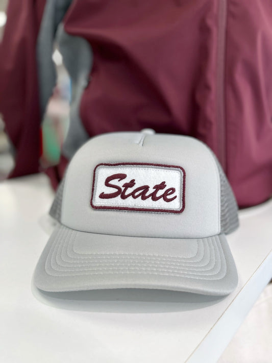 State Patch Trucker Hat