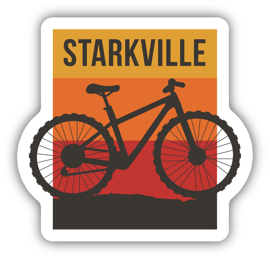 Starkville Bike Decal