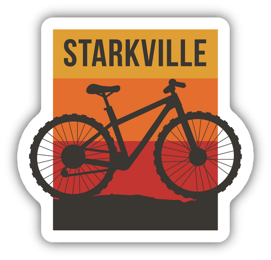 Starkville Bike Decal