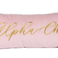 Sorority Velvet Lumbar Pillows
