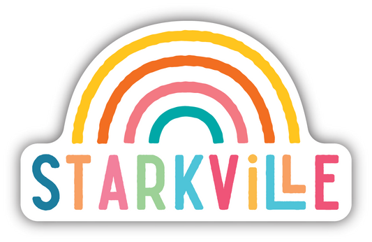 Starkville Rainbow Arch Decal