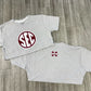 Maroon SEC Logo Tee