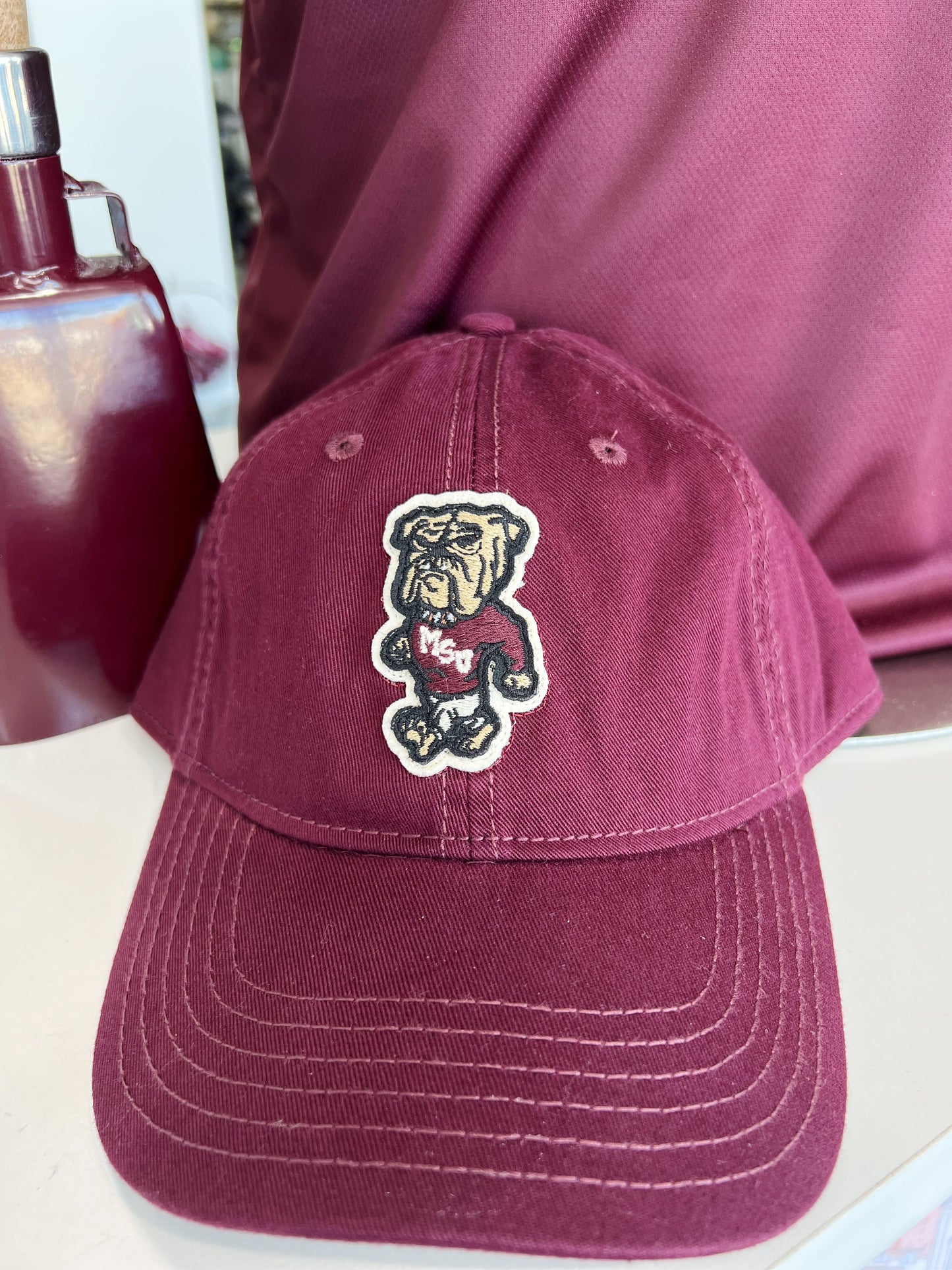 Maroon Walking Bully Hat