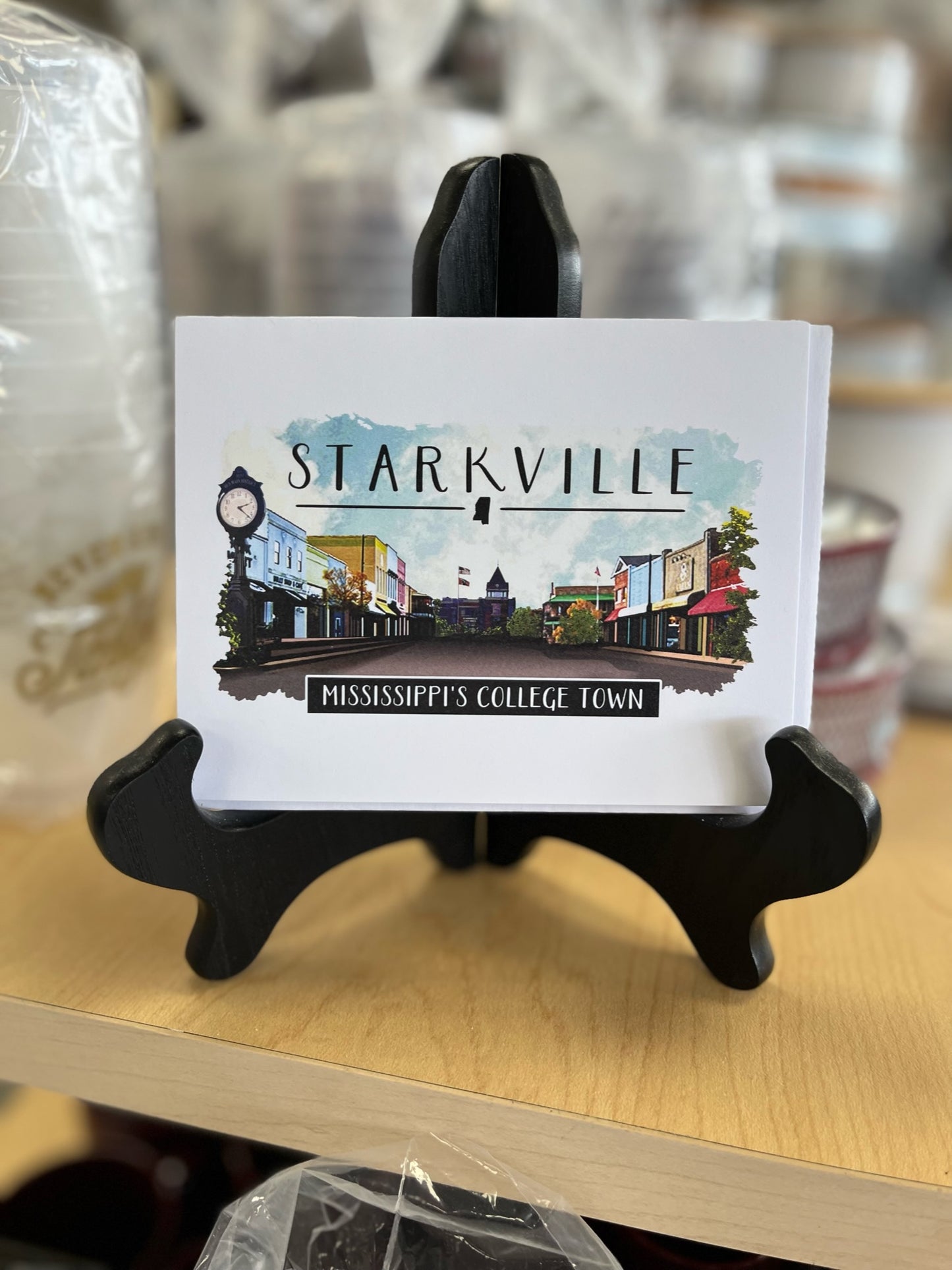 Downtown Starkville Greeting Card