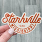 Starkville Stamp Decal