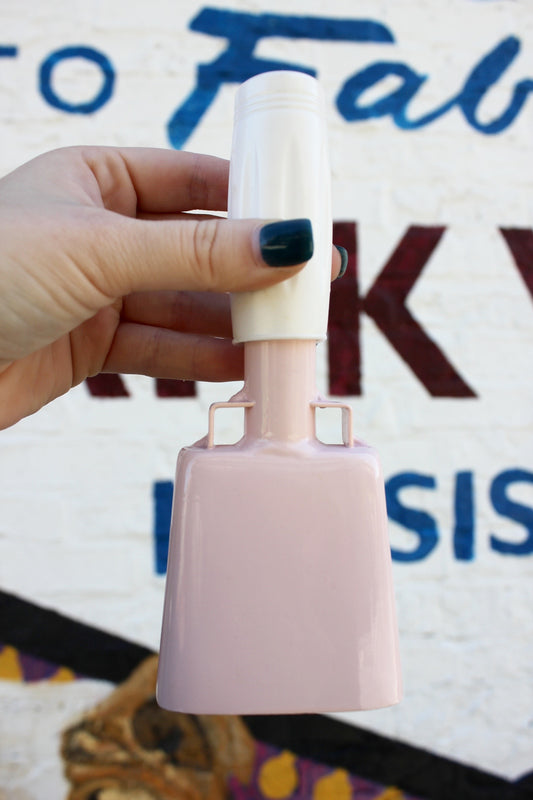Small Pink Cowbell