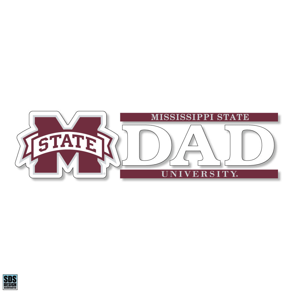 Mississippi State Dad Decal