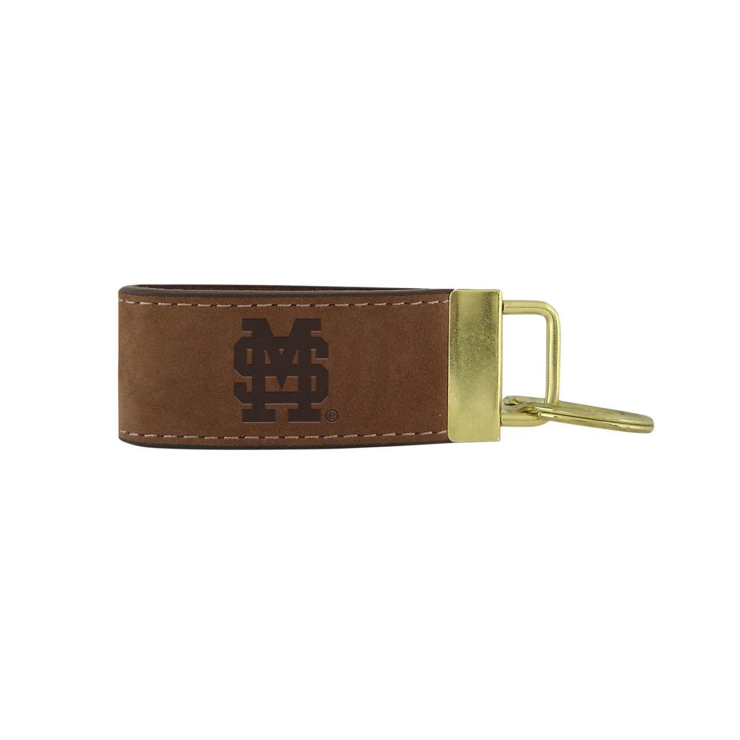 M Over S Leather Key Fob