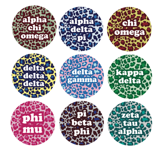 Sorority Buttons – University Screenprint Inc