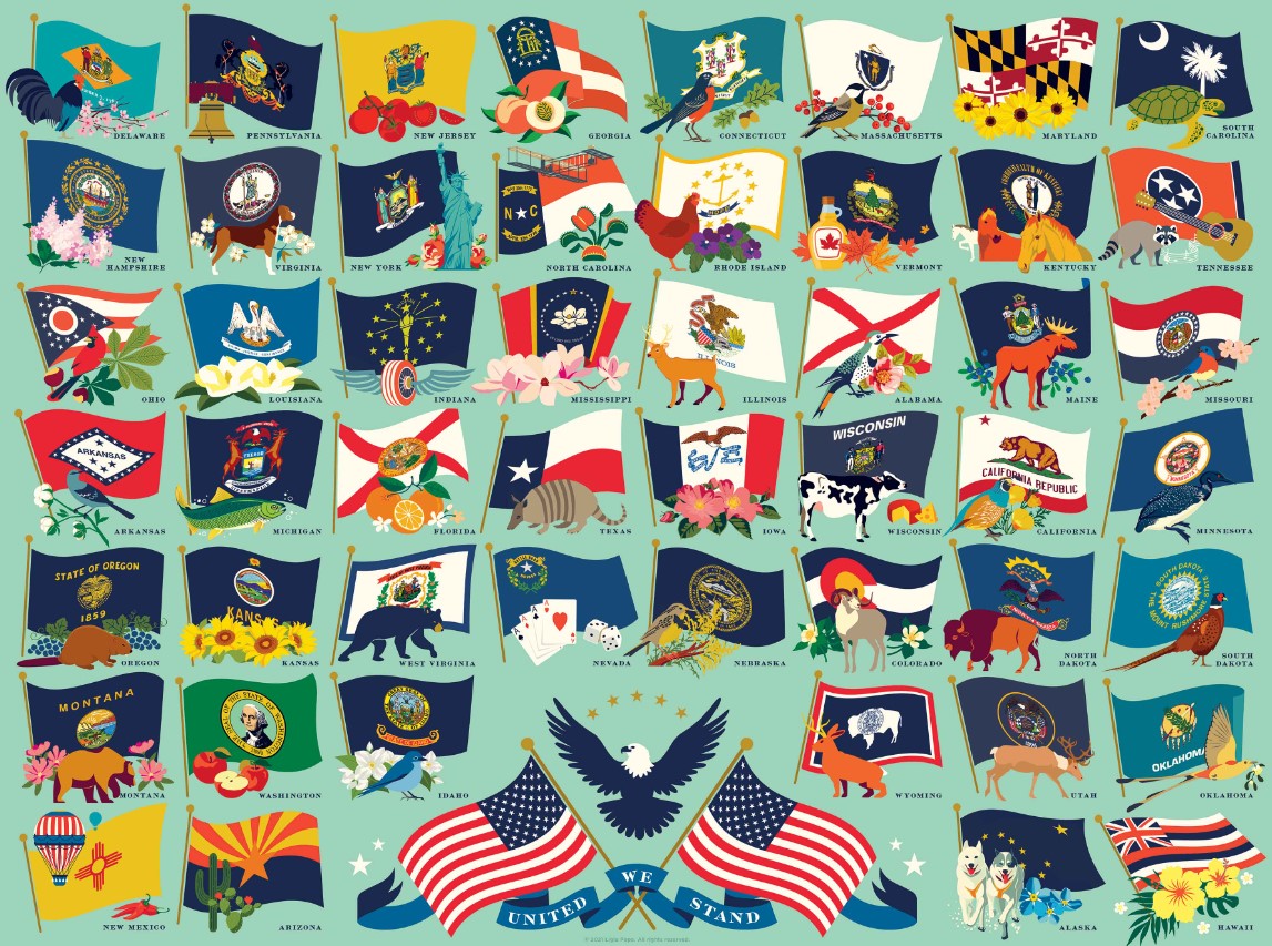 State Flags Puzzle