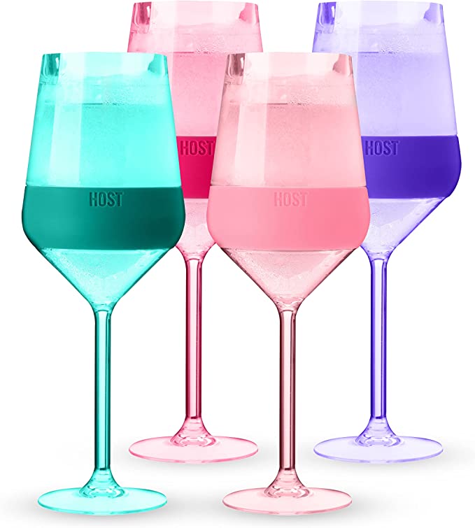 FREEZE Wine Stemmed Cooling Cups (set of 4)