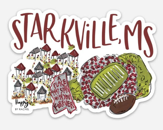 Starkville Collage Decal
