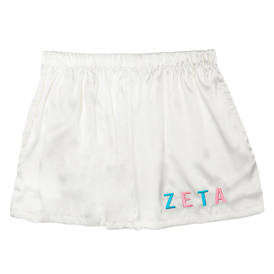 Zeta Satin Shorts