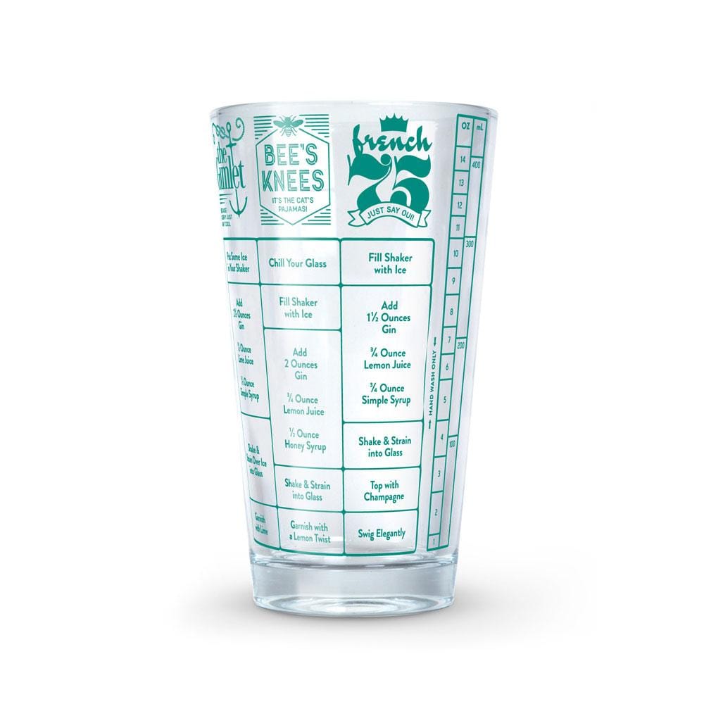 Gin Recipe Glass