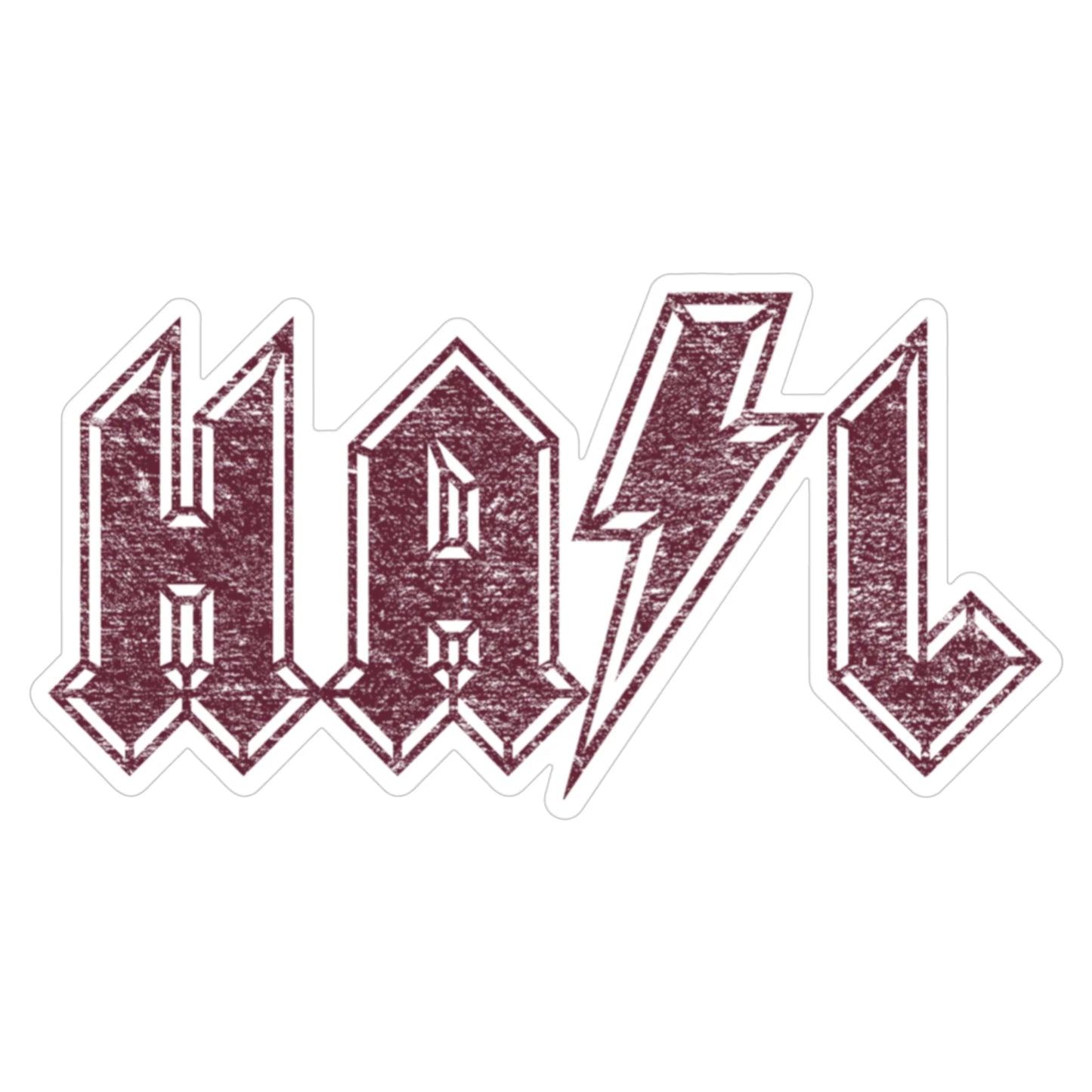 Hail State Rocker Decal